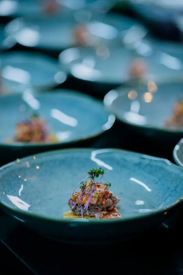 Günün balığı tartar, narenciye